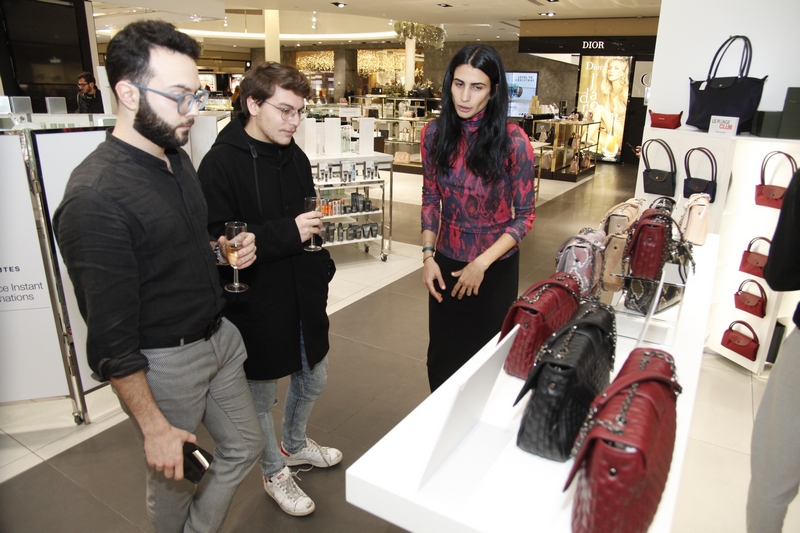 Longchamp styling session with Wassim Fakhoury